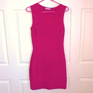 Hot Pink Bodycon dress